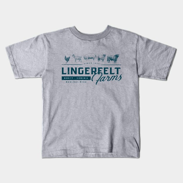 Lingerfelt Farm Kids T-Shirt by chapter2